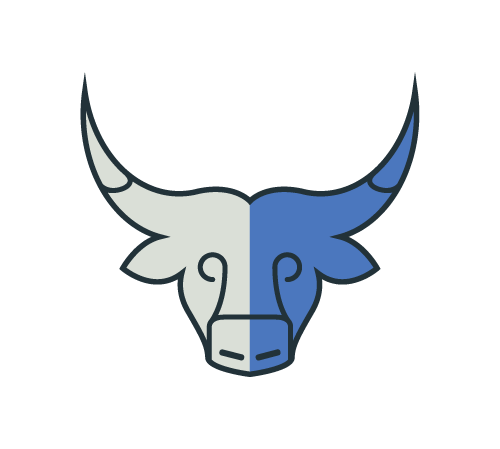 Strong Apps LLC bull mascot logo